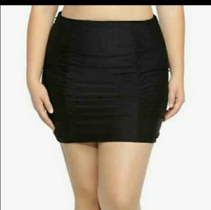 Torrid runched swim bottoms